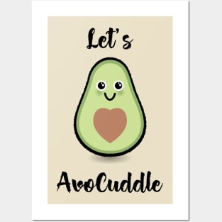 Let's AvoCuddle! Cute Posters and Art